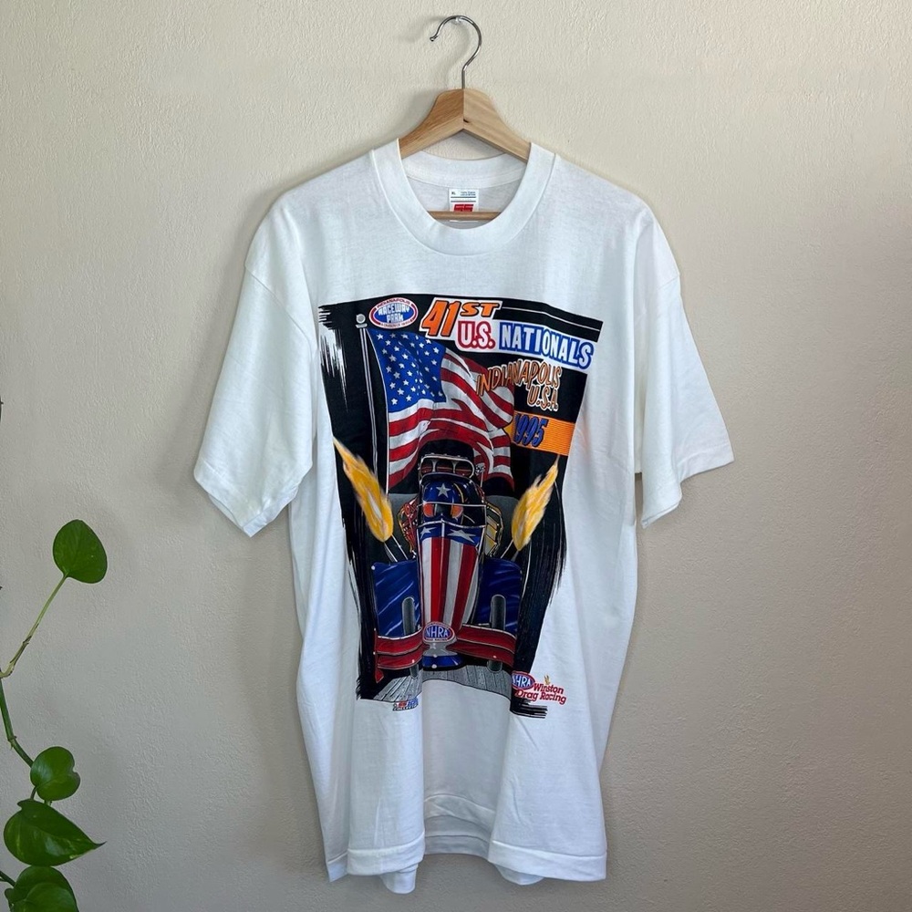 Vintage 90’s NHRA Nationals T-shirt - Picture 1 of 8